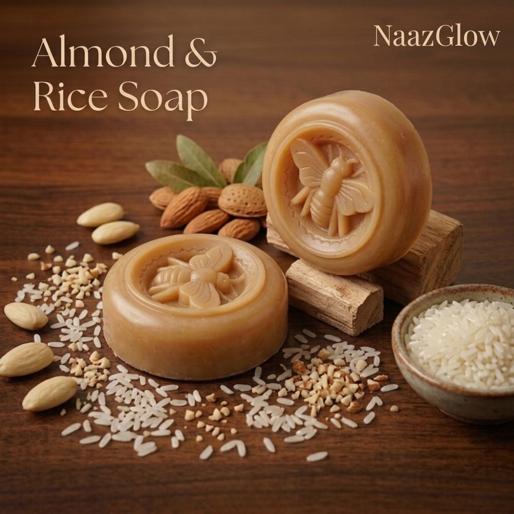 Almond & Rice Soap - NaazGlow