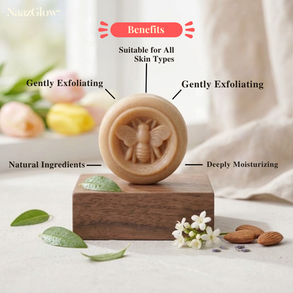 Almond & Rice Soap - NaazGlow