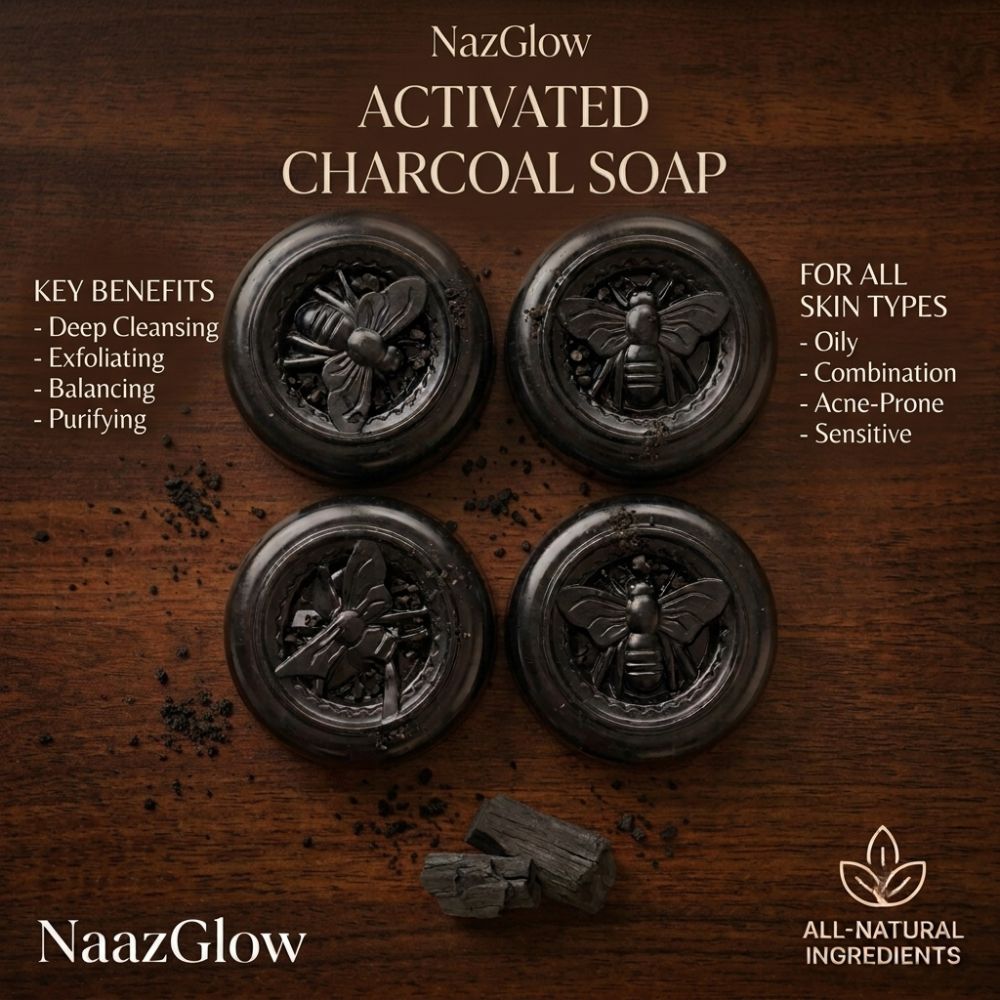 Charcoal Facial Soap - NaazGlow