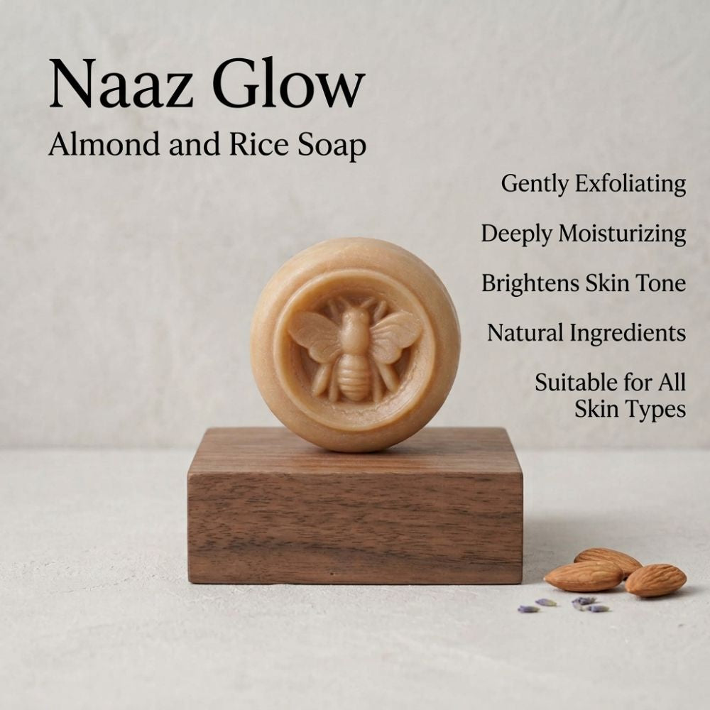 Almond & Rice Soap - NaazGlow