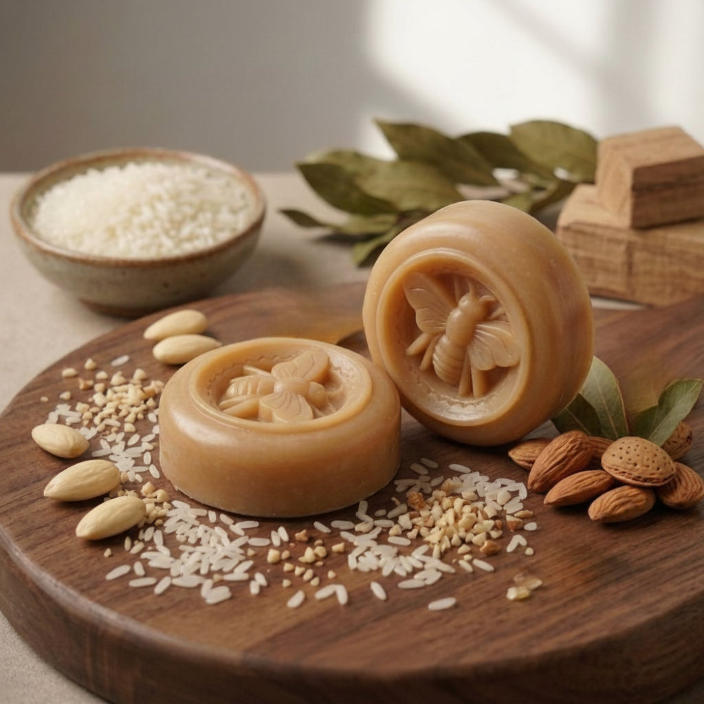 Almond & Rice Soap - NaazGlow
